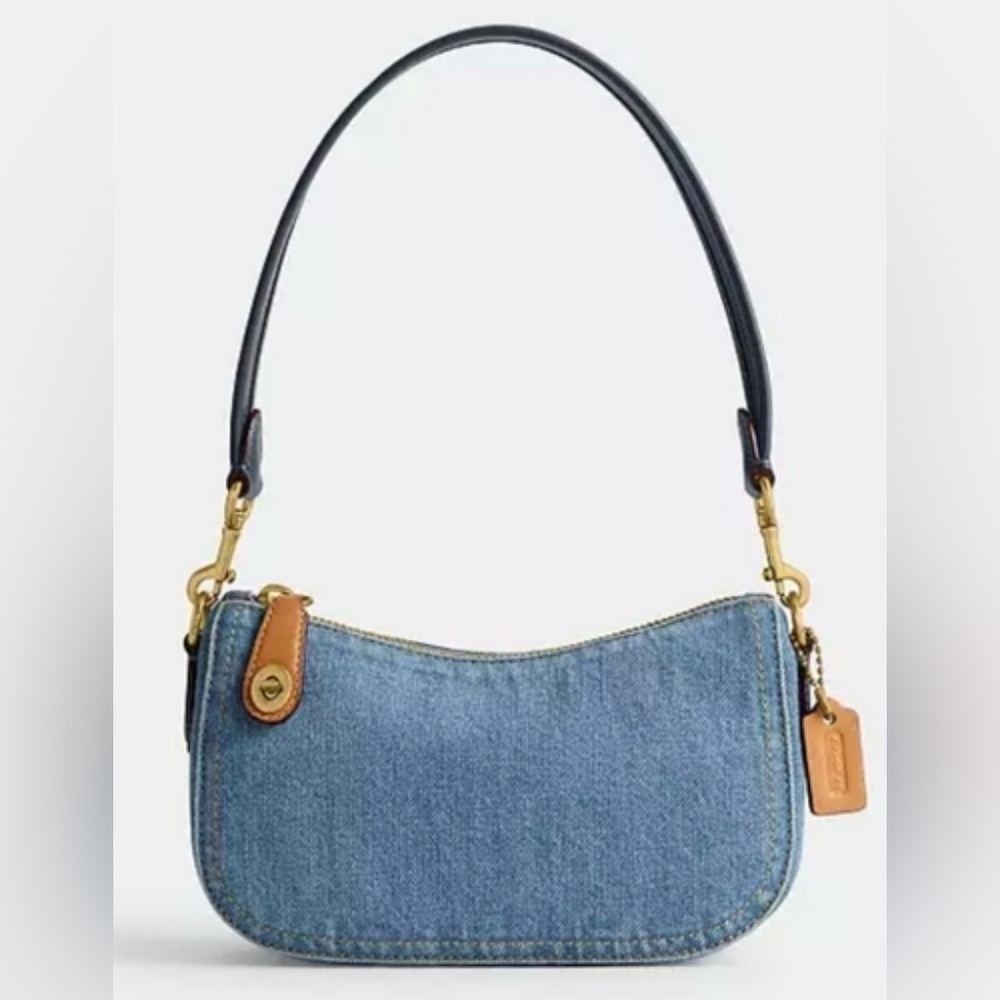 COACH DENIM SWINGER 20/INDIGO